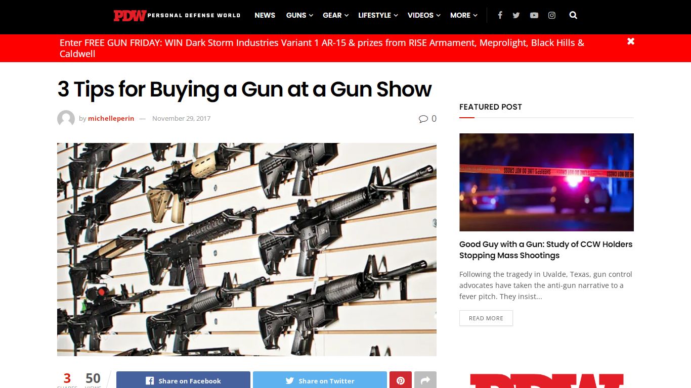3 Tips for Buying a Gun at a Gun Show - Personal Defense World